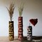 Uniquewise Large Decorative Modern Metal Honeycomb Design Table Flower Vase in Gold, 15-Inch Height QI004247.L - alternate 2