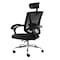 Elama Full Back Mesh Adjustable Office Chair with Headrest in Black ELM-F-919BKD - alternate 1