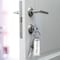 Easy 2 Buy Usa Premium Key Tag 3in Slip-Slot Plastic Heavy Duty Clear Crystal Label Ring Included, 16PK 208 - alternate 2