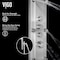 Vigo 60 in. H x 7 in. W 6-Jet Shower Panel System w/ Fixed Rainhead and Hand Shower Wand, Stainless Steel VG08008 - alternate 2