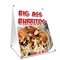 Signmission Big Ass Burritos, 36 Inch x 24 Inch A-frame Yard Sign, Plastic Sign SBC-2436-Big Ass Burritos - alternate 1