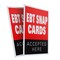 Signmission Ebt Snap Cards, Plastic Signs Only 24 Inch x 36 Inch, Corrugated Plastic, 2PK CSB-2436-2PACK-Ebt Snap Cards - alternate 1