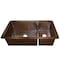 Native Trails Cocina Duet Pro Copper Kitchen Sink CPK277 - alternate 1