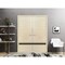 Sartodoors Solid French Double Doors, Planum 0012 Natural Veneer and Aluminum Strips, Wood Solid Panel Frame T PLANUM0012DD-SHP-60 - alternate 1