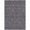 Homeroots 3' X 5' Navy Blue Beige And Taupe Floral Washable Indoor Outdoor Area Rug 582290 - alternate 2
