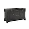 James Martin Vanities Brookfield 60 in. Single Vanity, Black Onyx w/ 3 CM Arctic Fall Solid Surface Top 547-V60S-BKO-3AF - alternate 2