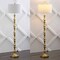 Jonathan Y Jaxon 62.5" Traditional Glam Metal LED Floor Lamp, Gold Painting JYL4031A - alternate 2