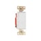 Pass & Seymour Decorator Switch, 20 A, 120/277 VAC, Back Wire, Side Wire Terminal, White 2623WCC6 - alternate 2