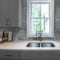 Apollo Tile Dark Gray 0.6 in x 12 in Glass Glossy Pencil Liner Tile Trim 0.5 sqft/case, 10PK APLSRA88P15A - alternate 2