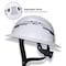 Klein Tools Class C Type-2 Hard Hat, Vented Full Brim, Strap, White, can only 60401T2CND - alternate 3