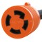 Ac Works SOOW; Cold Weather Extension Cord, 10 AWG, Indoor/Outdoor, 10/4, 1 Outlets, L15-30R, Black, Rubber L1530PR-010 - alternate 2