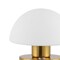 Jonathan Y Zoe 5.75" Modern Minimalist Iron Rechargeable Integrated Portable LED Table Lamp, Brass Gold/White JYL7113C - alternate 3
