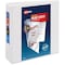Zoro Select 3" D-Ring Binder, Heavy Duty, White AVE79193 - alternate 1