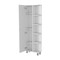 Homeroots 20" White Accent Cabinet With Nine Shelves 535009 - alternate 2