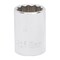 Vulcan Drive Socket, 19 mm Socket, 1/2 in Drive, 12-Point, Chrome Vanadium Steel, Chrome, MT6530224 MT6530224 - alternate 2