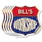 Signmission Bill's Workshop, 4 inch X 4 inch, Vinyl Decal, 5PK SHI-D-5PACK-4-489-BILL - alternate 1