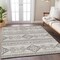 Homeroots 5' X 8' Beige And Brown Southwestern Washable Indoor Outdoor Area Rug 593643 - alternate 3
