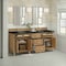 James Martin Vanities Lorelai 72" Double Vanity, Light Natural Oak, w/ 3 CM Phantome Eclos Top 424-V72-LNO-3PHT - alternate 3