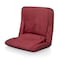 Picnic Time Family Of Brands Ventura Portable Reclining Stadium Seat, Burgundy 618-00-118-000-0 - alternate 3