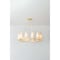 Corbett Lighting Tirana 42 in. Chandelier Vintage Gold Leaf 480-42-VGL - alternate 2