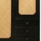Homeroots 32in Black Distressed Solid Wood Three Drawer Sideboard with Two Doors 606264 - alternate 3