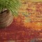 Homeroots 9' X 12' Flame Abstract Indoor Outdoor Area Rug 573194 - alternate 2