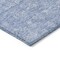 Homeroots 5' X 8' Sky Blue And Ivory Floral Washable Indoor Outdoor Area Rug 582369 - alternate 2