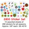 Creative Shapes Etc Incentive Stickers Seasonal Pack, 2880-Piece Set SE-4018 - alternate 2