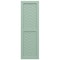 Ekena Millwork True Fit PVC Two Panel Chevron Modern Style Fixed Mount Shutters, Seaglass, 18W x 59H, PR TFP101CV18X059SG - alternate 3