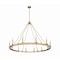 Z-Lite Barclay 12 Light Chandelier, Rubbed Brass, 48 In W x 39 In H 482R-12RB - alternate 2