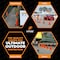 Xpose Safety Traffic Safety Cone, 12 in, PVC Plastic, No Collar, Orange, Full Pallet, PK880 OTC12-FP880-X - alternate 2