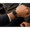 Elegani Ostrich-Embossed Leather Watch Replacement Band Compatible with Apple Watch 41mm, Black OSTPAM-BLK-41mm - alternate 3