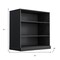 Homeroots 31" Black Wood Accent Cabinet 691116 - alternate 2