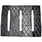 Ilc FREIGHTLINER CLASSIC 120 YEAR 1999 3 SLOT BLACK QUILTED VINYL WINTER FRONT GRILLE COVER Replacement FRTLNR CLASSIC 120 1999 3 SLOT BLACK QUILTED VINYL - alternate 2