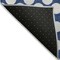 Homeroots 9' X 12' Navy Blue And Ivory Polka Dot Washable Indoor Outdoor Area Rug 595257 - alternate 2