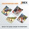 Jrex Safety 16 lb Hexagonal Rubber Base for Channelizer Cones BASE-JR-H-16 - alternate 2
