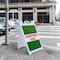 Signmission Christmas Sale, A-Frame & 2 Decals Installed, Heavy-Duty Plastic Frame SBHD-D-2436-Christmas Sale - alternate 2