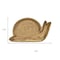 Homeroots 7in Antiqued Gold Cast Iron Snail Trinket Tray 634799 - alternate 2