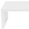 Homeroots 47" White Wood Sled Coffee Table 357508 - alternate 2