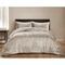 Homeroots Beige Queen Polyester 180 Thread Count Washable Down Comforter Set 528939 - alternate 2