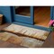 Homeroots 3' X 5' Rust And Charcoal Abstract Washable Indoor Outdoor Area Rug 630471 - alternate 1