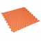 Apollo Tile Cirkel 11.46 in. x 12.4 in. Glossy Orange Porcelain Mosaic Wall and Floor Tile 9.87 sqft/case, 10PK ORB88013ORGA - alternate 2