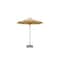 Bambrella 10' Round Bamboo Market Umbrella w/1.5" Pole Diameter-Harvest Wheat Canopy 3.0m R-L38-HW - alternate 1