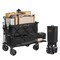 Vevor Collapsible Folding Wagon 400L Beach Wagon Cart Heavy Duty 350 lbs W12 - alternate 1