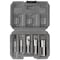 Performance Tool 5 pc. Pipe Tap Set, Carbon Steel, NPT, Straight Flute, Storage Case W86950 - alternate 2