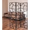 Homeroots 70" Brown Solid Wood Folding Three Panel Screen Room Divider 342748 - alternate 3