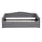 Homeroots Gray Tufted Boucle Twin Day Bed With LED Lighting And Trundle And USB 590303 - alternate 2