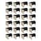 Flipside 12 x 48 Study Carrel Black Corrugated Pack of 24 18222 - alternate 4