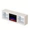 Homeroots 70in White Wood Fireplace Entertainment Center With Fireplace 723798 - alternate 1