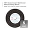 3M 3M Reinforced Weld Grinding Wheel 01991, 3 in x 0.22 in x 3/8 in, 10PK 1991 - alternate 2